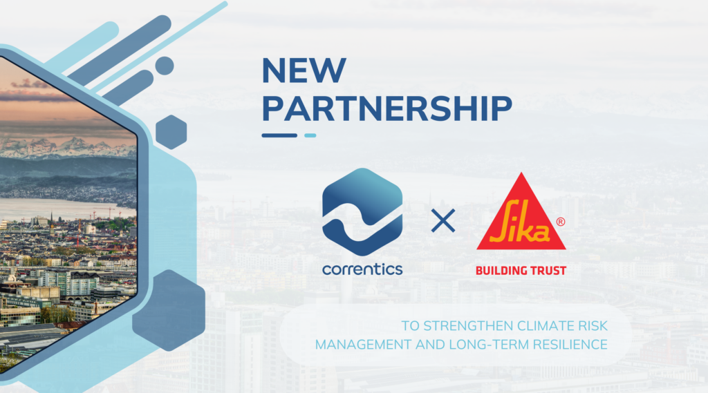Sika partners with Correntics to strengthen its climate resilience